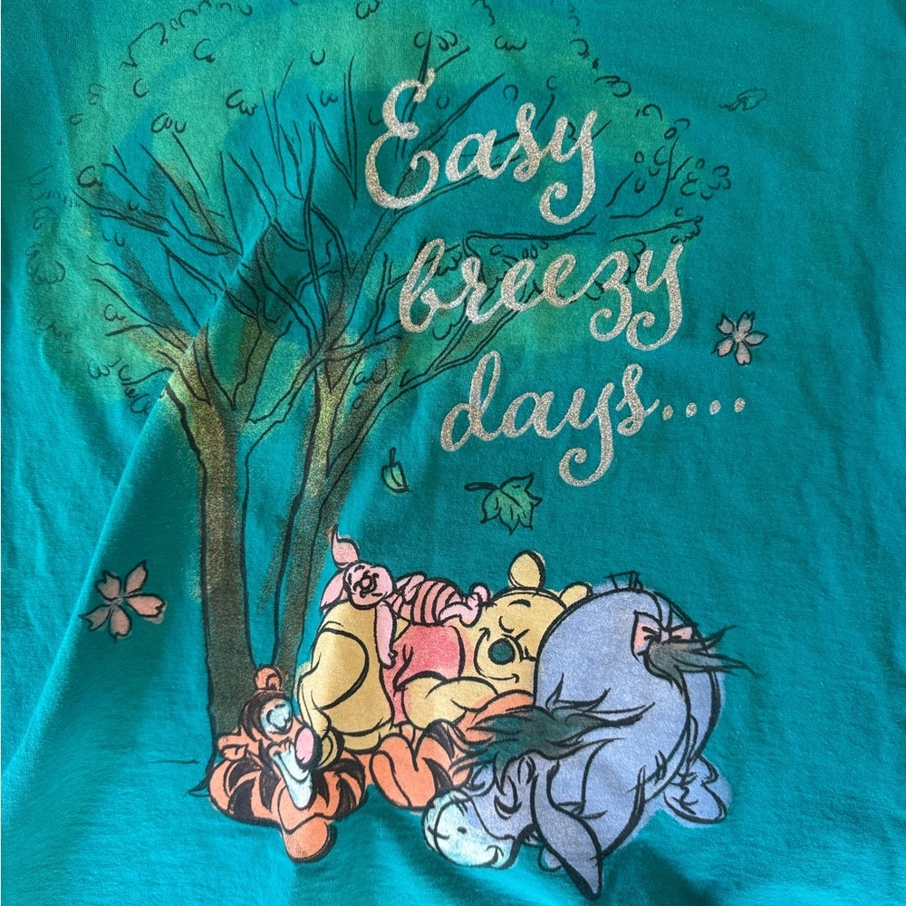 Disney Store Winnie the Pooh V Neck Tshirt - Women’s Medium - Picture 3 of 6